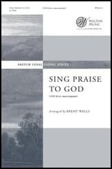 Sing Praise to God SATB choral sheet music cover